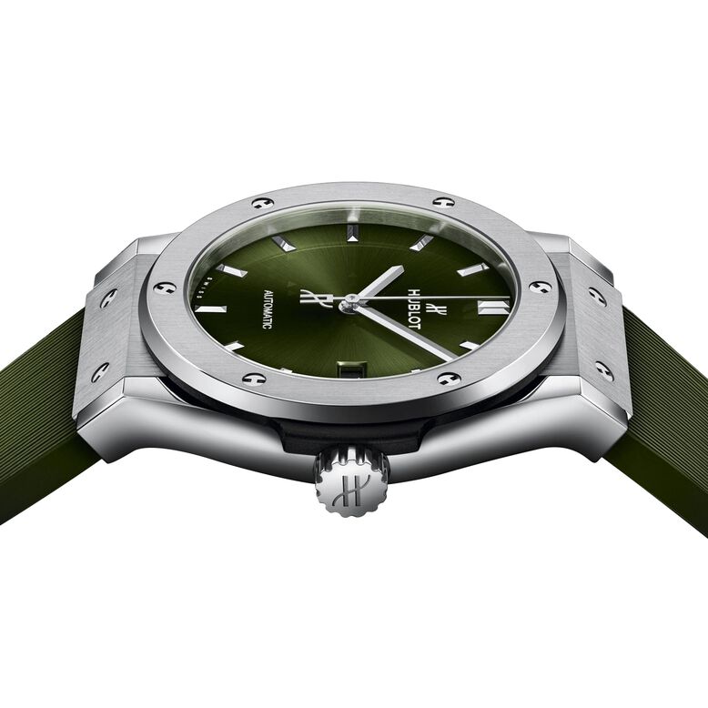 Classic Fusion Titanium Green 42mm, , hi-res