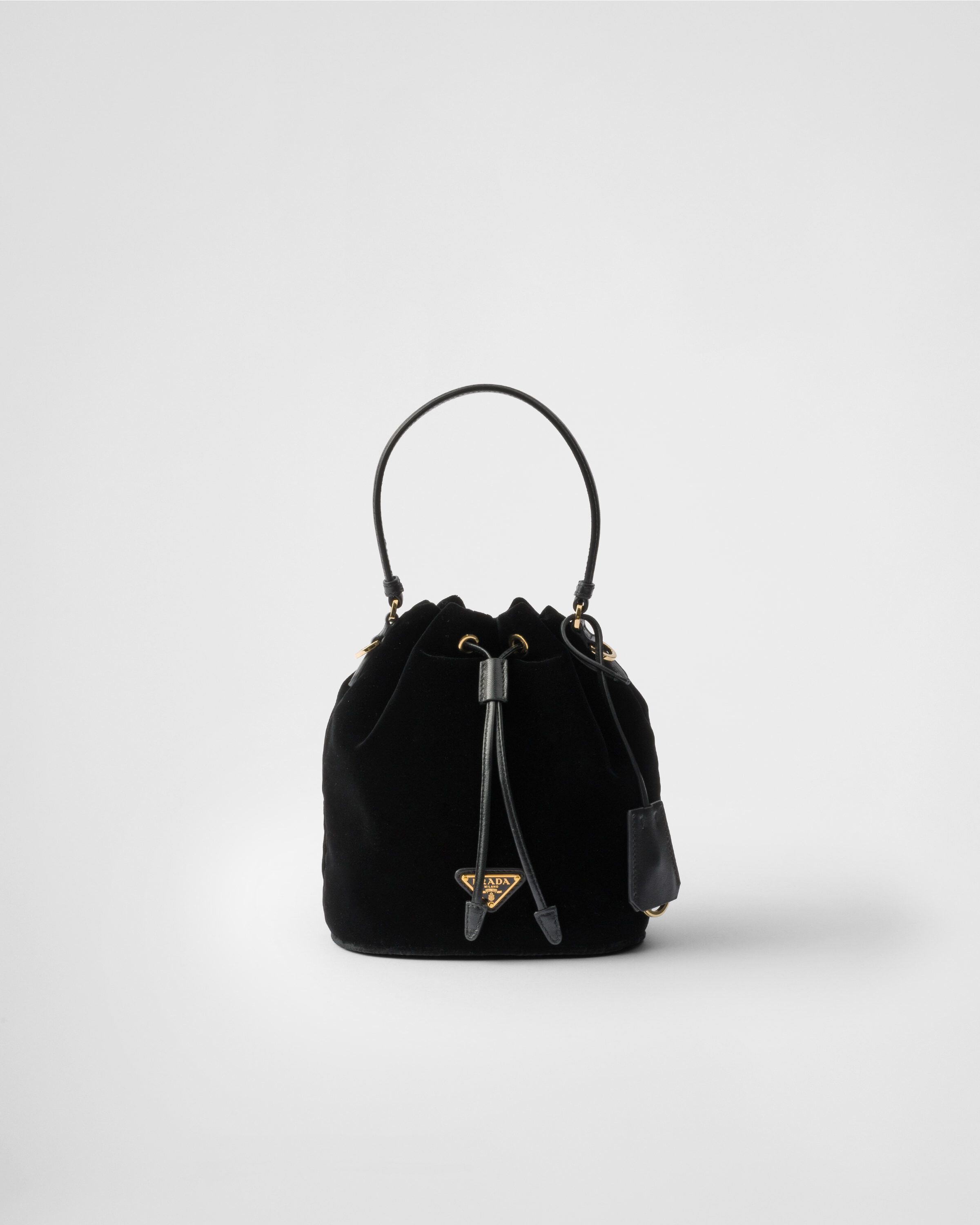 Prada velvet backpack cheap