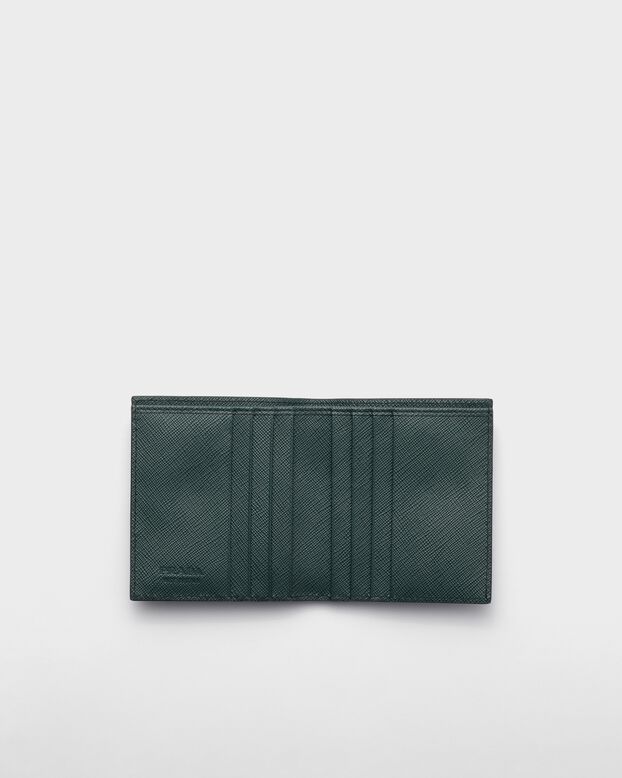Saffiano leather wallet, , hi-res
