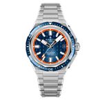 Defy Extreme Diver 42.5mm Mens Watch Blue Interchangeable Strap