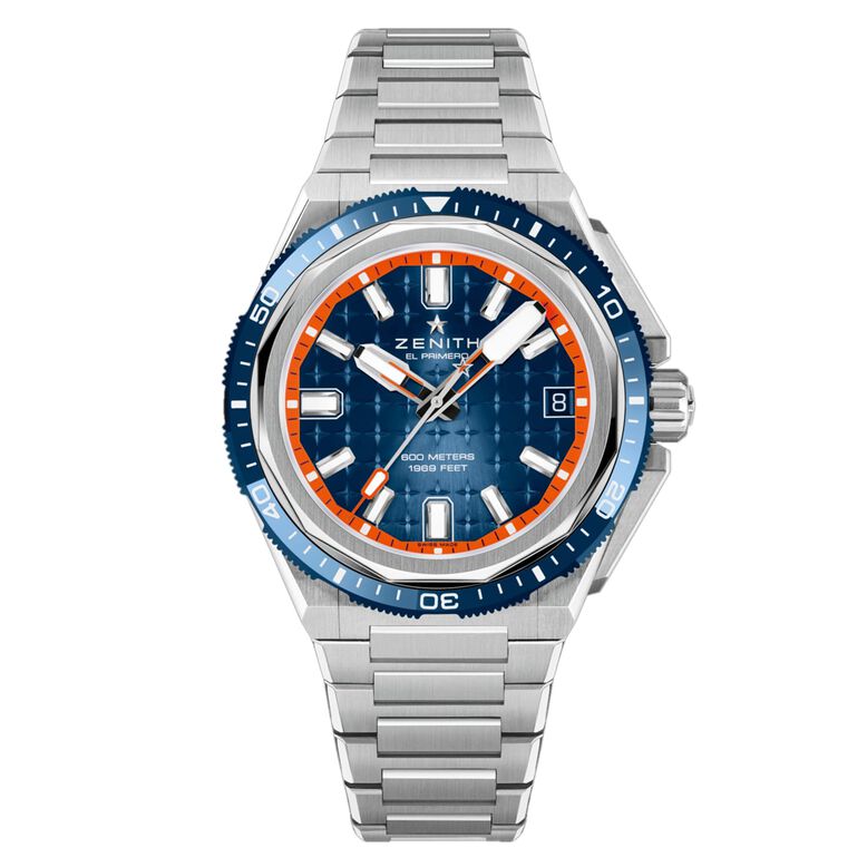 Defy Extreme Diver 42.5mm Mens Watch Blue Interchangeable Strap, , hi-res