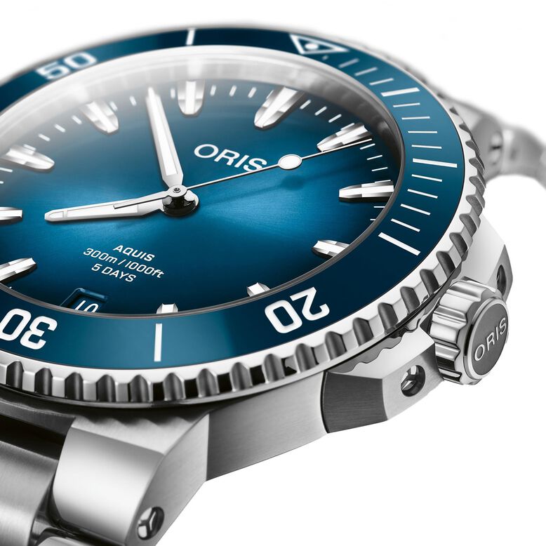 Aquis Calibre 400 43.5mm Blue Dial, , hi-res