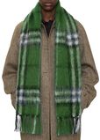Check Mohair Wool Scarf, , hi-res