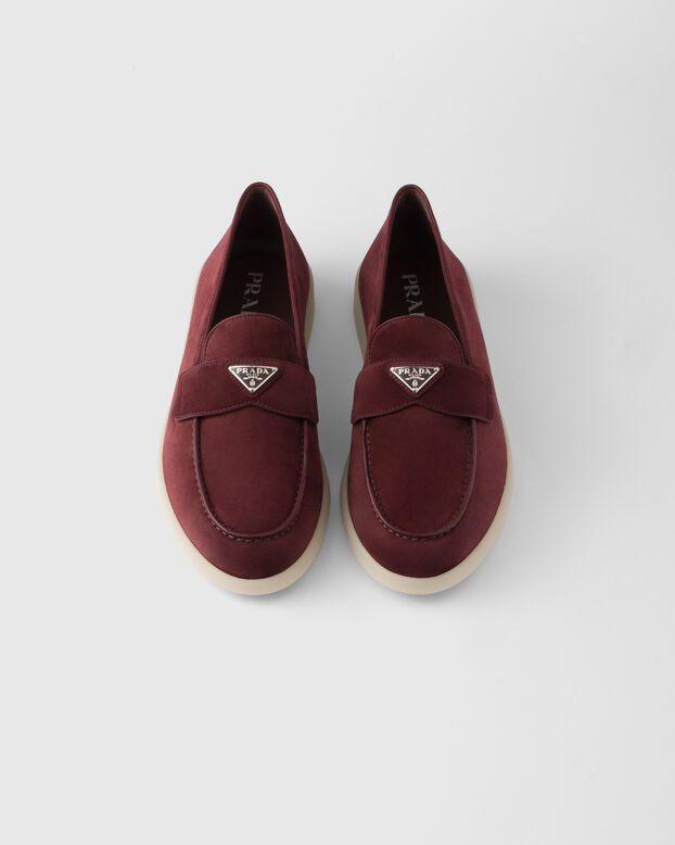Suede loafers, , hi-res