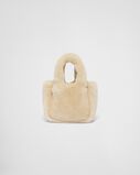 Mini shearling handbag, , hi-res