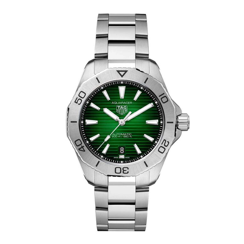 Aquaracer Professional 200 40mm Mens Watch Green, , hi-res