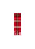 Narrow Check Cashmere Scarf, , hi-res
