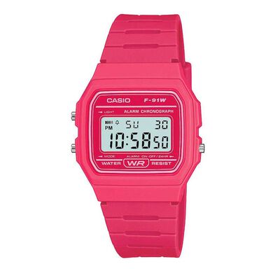 Classic Pink Digital Watch