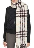 Check Alpaca Wool Blend Boucl&eacute; Scarf, , hi-res