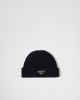 Wool and cashmere beanie