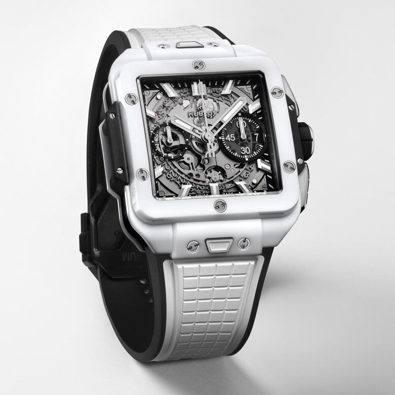 Square Bang Unico White Ceramic 42mm, , hi-res