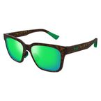Sunglasses 631 Havana Green Mirrored