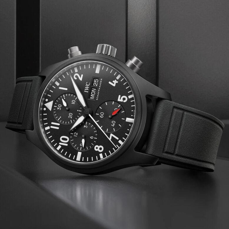 Pilot Chronograph Top Gun 41mm Mens Watch, , hi-res
