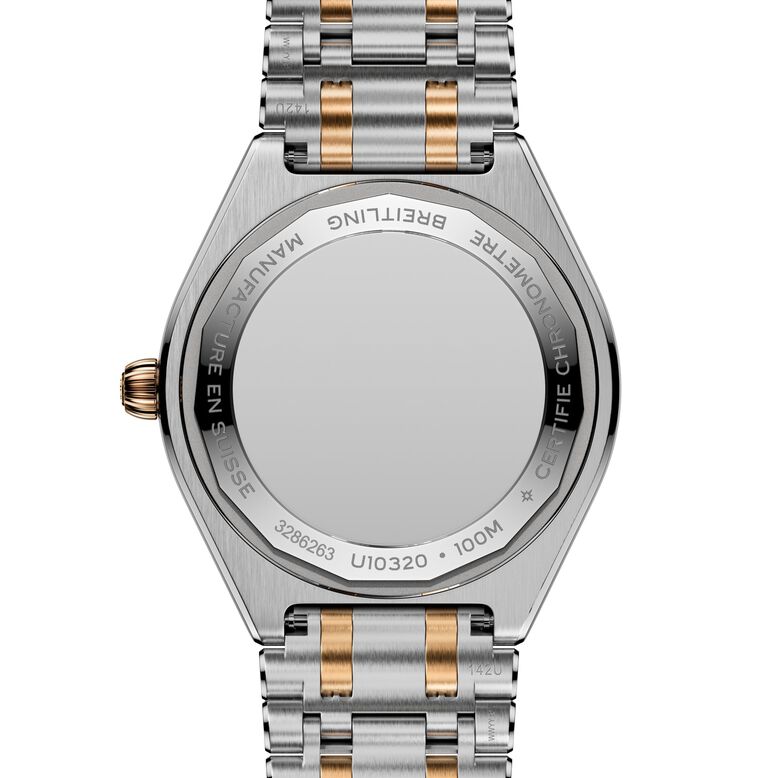 Chronomat Automatic 36mm Ladies Watch 18k Red Gold Brown, , hi-res