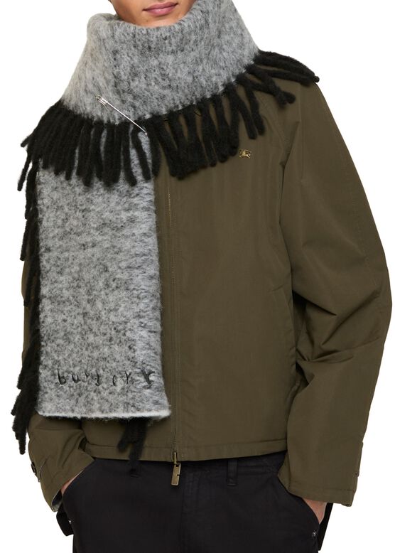 Alpaca Wool Blend Happy Scarf, , hi-res