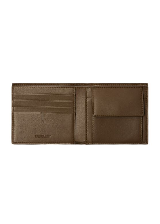 Check Bifold Coin Wallet, , hi-res