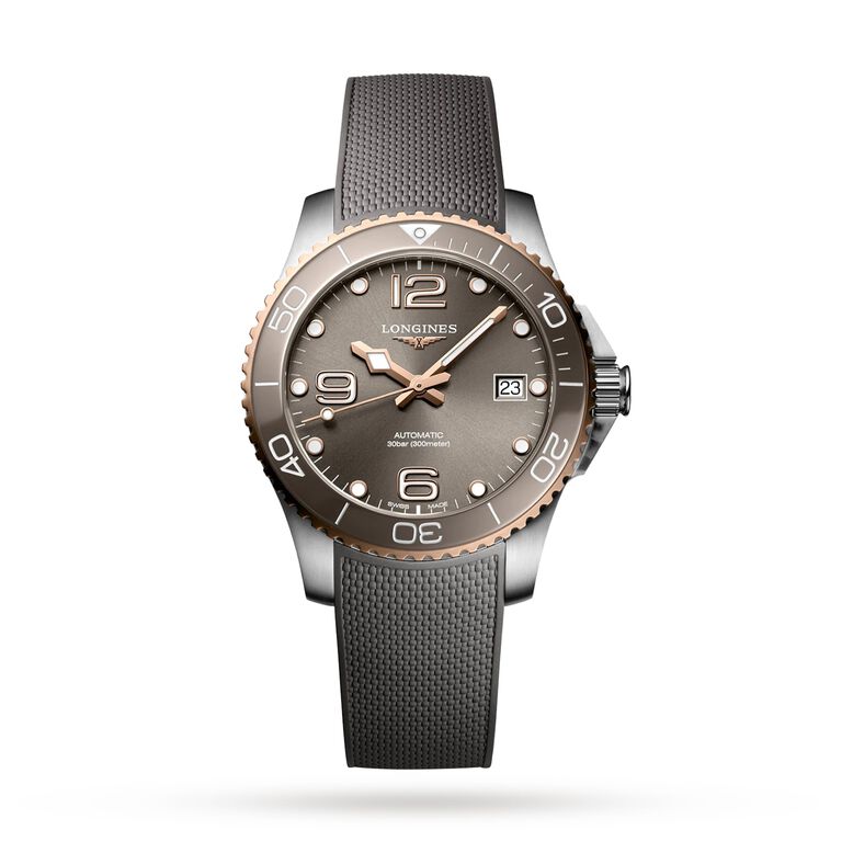 HydroConquest 39mm Mens Watch Grey, , hi-res