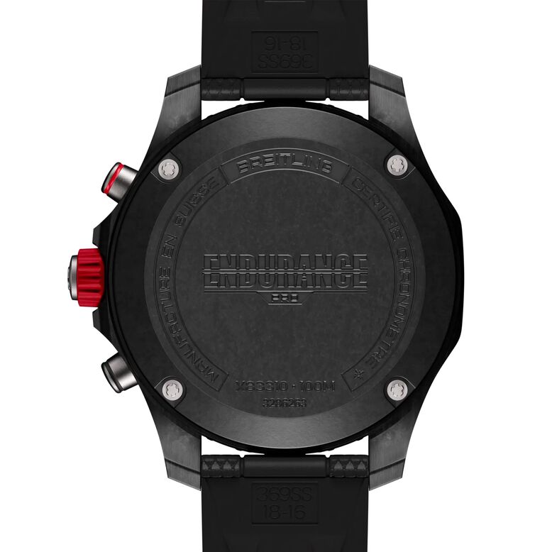 Endurance Pro 44mm Unisex Watch Black Red, , hi-res