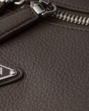 Large leather shoulder bag, , hi-res