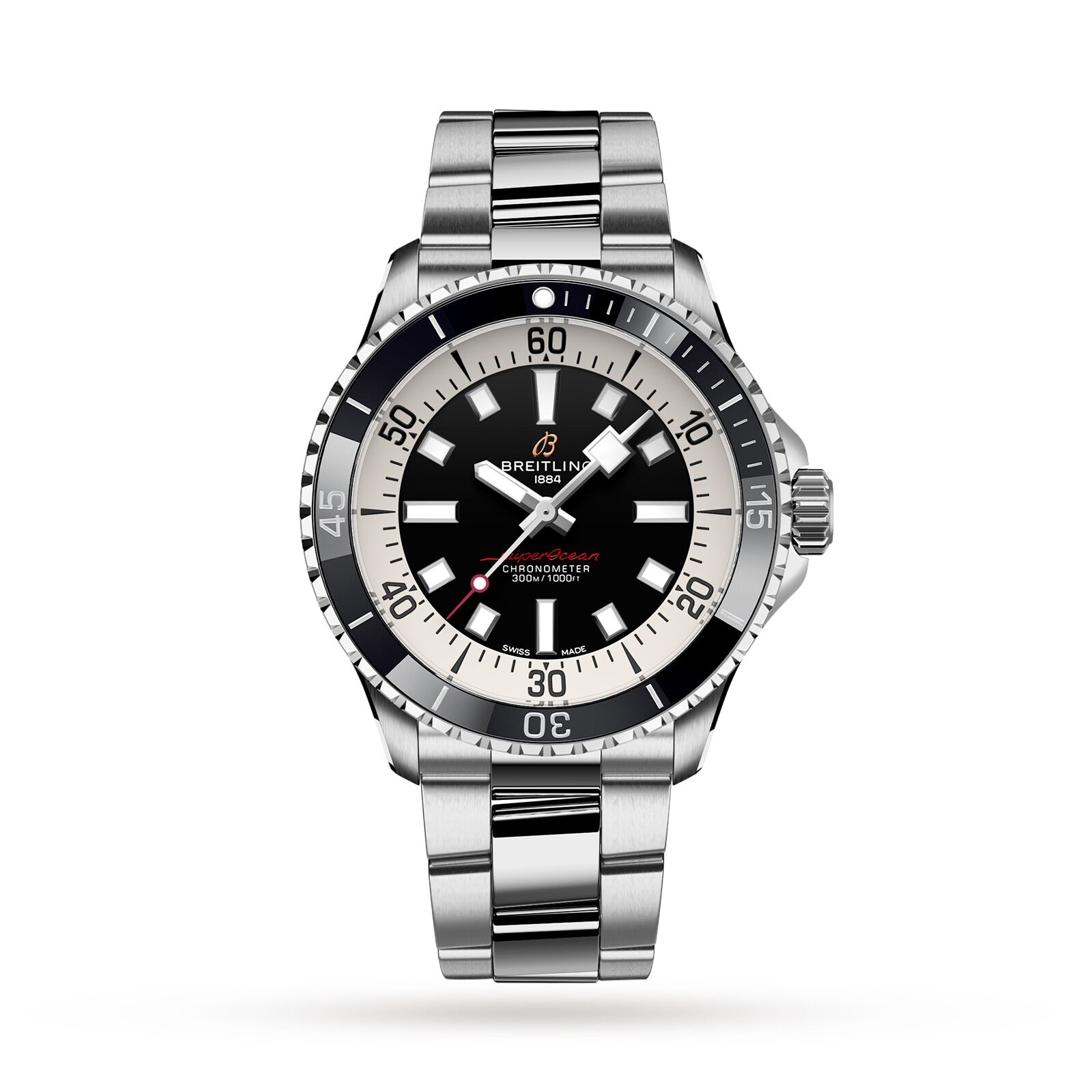 Breitling Superocean Automatic 42 Stainless Steel Watch Fine