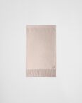 Silk and cashmere scarf