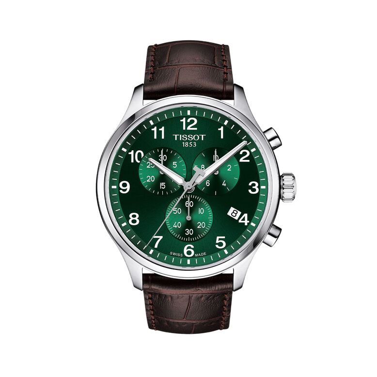 Chrono XL Classic 45mm Mens Watch Green, , hi-res