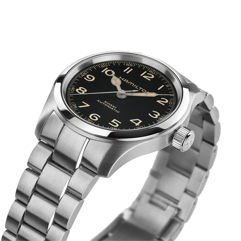 Khaki Field Murph 38mm Watch Black, , hi-res