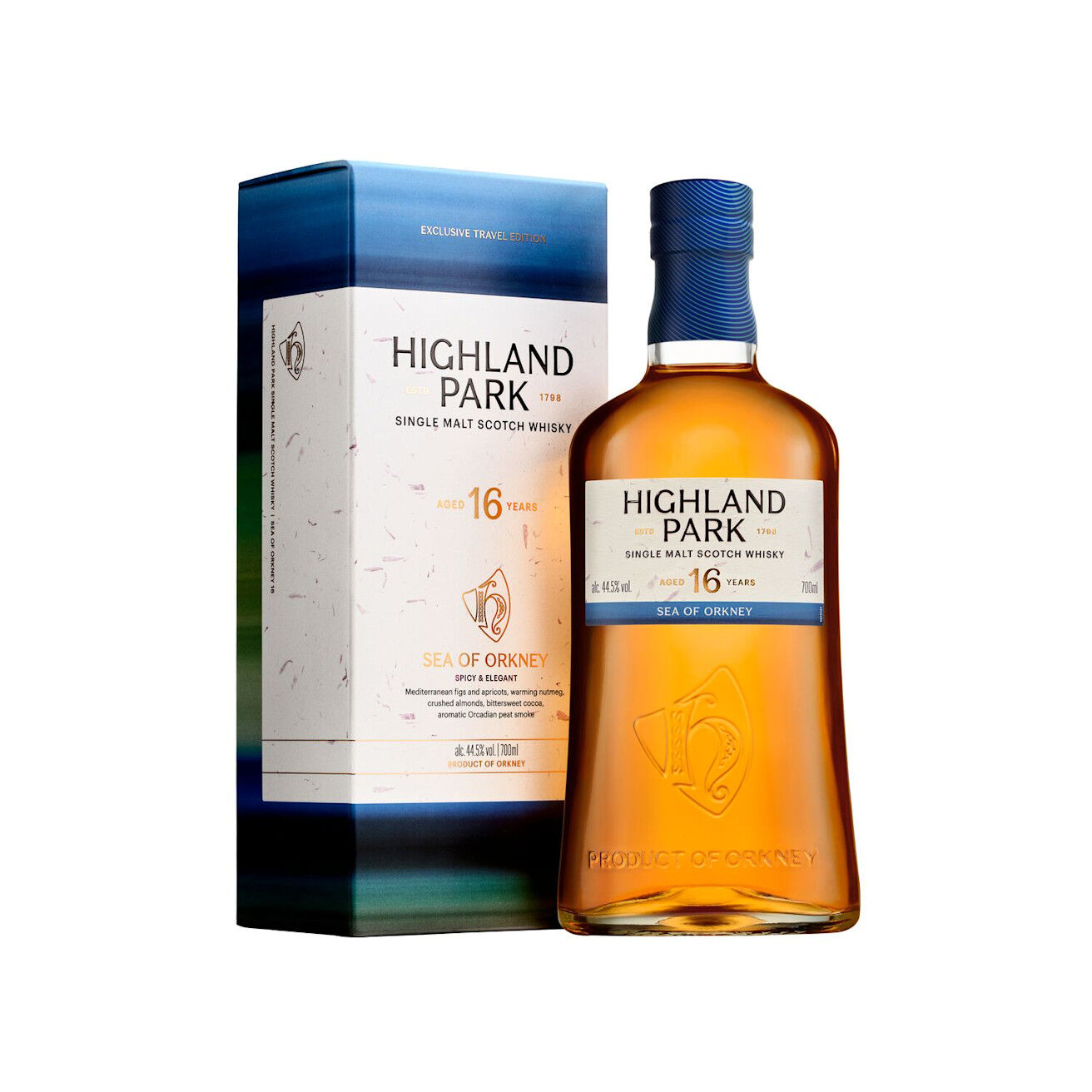 ウイスキー HIGHLAND PARK 16 YEAR OLD Highland Park 16 Year Old Sea Travel Exclusive Whisky | Heathrow