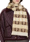 Chess Fair Isle Wool Scarf, , hi-res