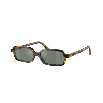 Regard Sunglasses 0MU 11ZS - VAU04M Green Mirror Internal Silver,