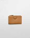 Saffiano leather card holder