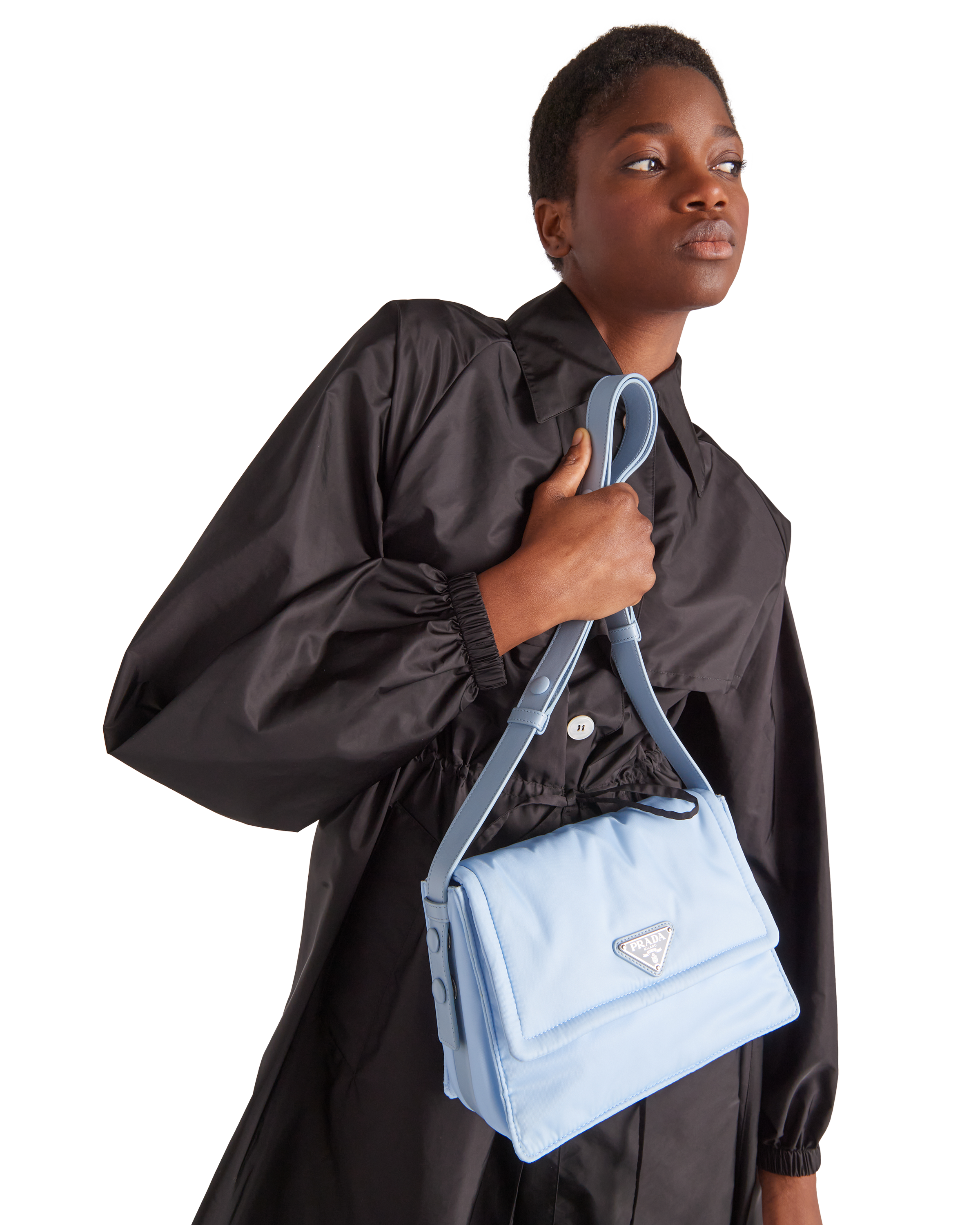 Baggu | Mini Nylon Shoulder Bag | Black & White Pixel Gingham – The Norah  Store