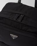 Re-Nylon and Saffiano leather backpack, , hi-res