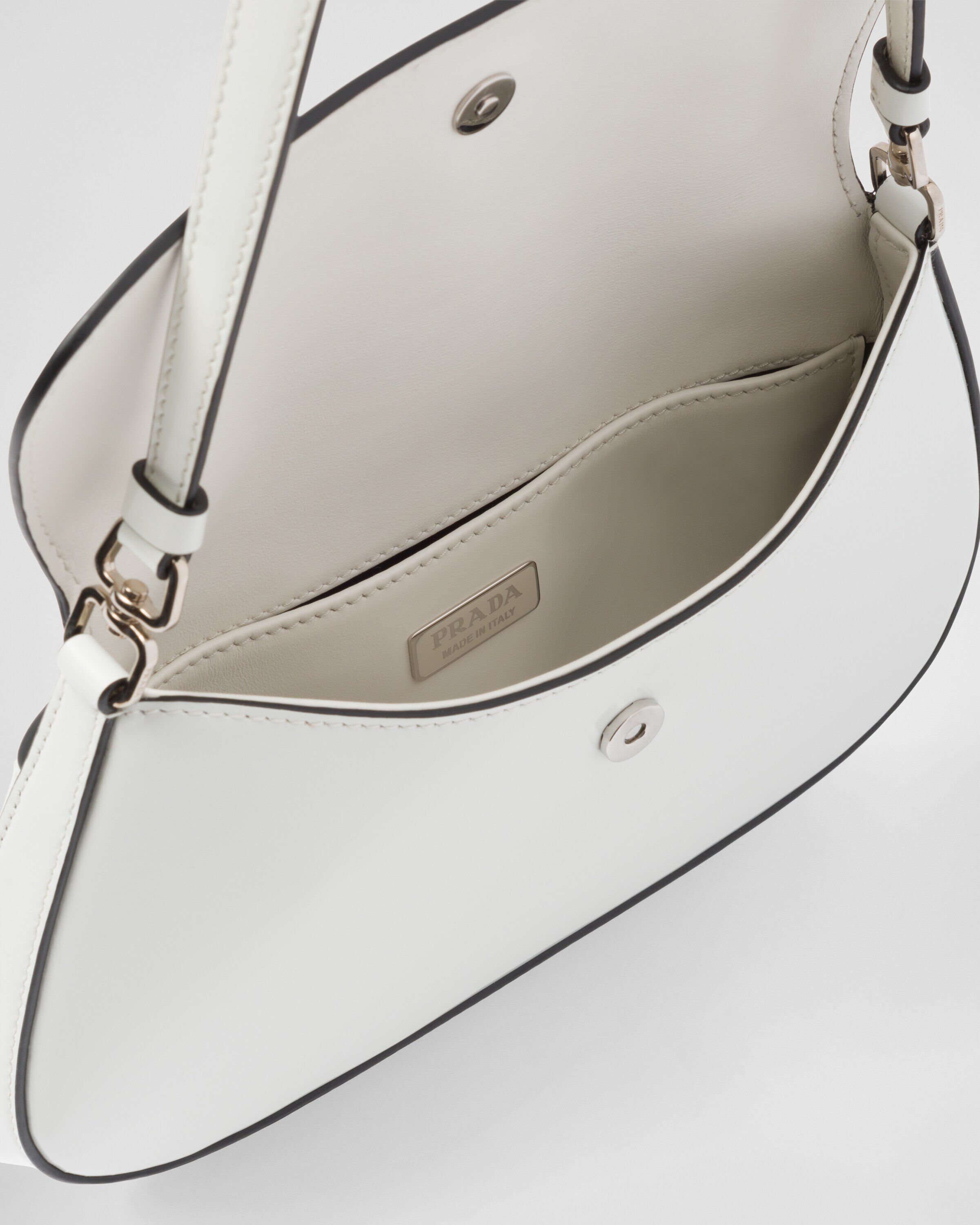 Prada Small Prada Cleo brushed leather shoulder bag with flap Shoulder Heathrow Reserve Collect