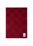 Wide Check Wool Silk Scarf, , hi-res