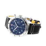 Classic AVI Chronograph 42 Tribute to Vought F4U Corsair Leather Strap Watch, , hi-res