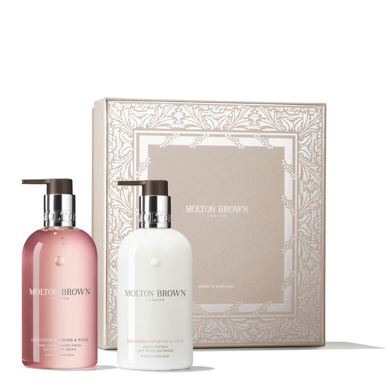 Delicious Rhubarb &amp; Rose Hand Care Collection, , hi-res