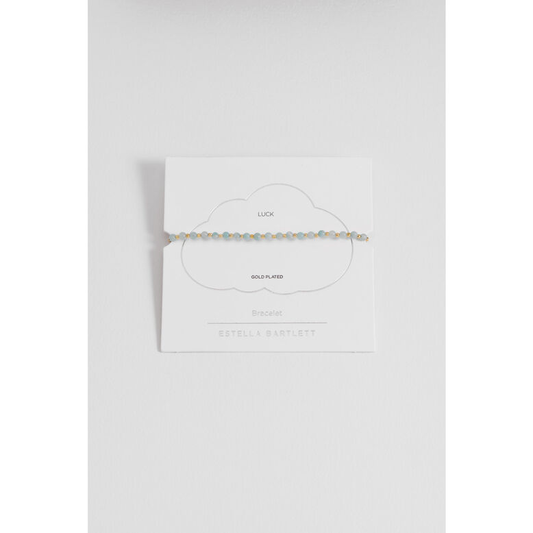 Amelia Bracelet Gold Plated Amazonite, , hi-res