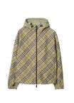 Reversible Check Hooded Jacket