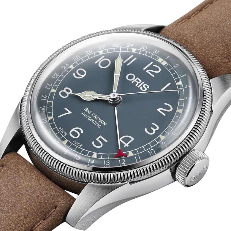 Big Crown Pointer Date 40mm Mens Watch Blue, , hi-res