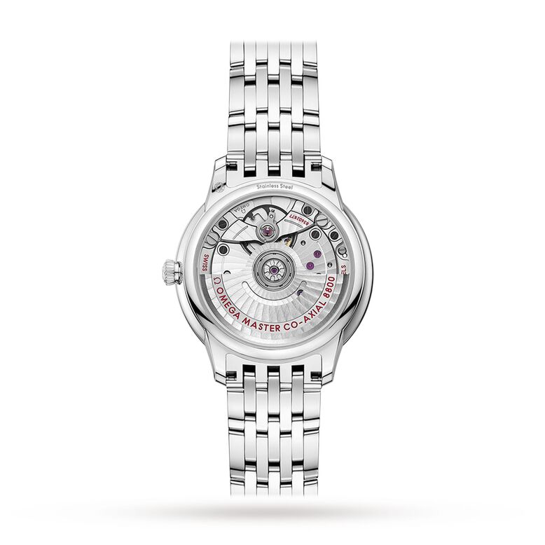 De Ville Prestige Co-Axial Master Chronometer 34mm Ladies Watch Silver, , hi-res