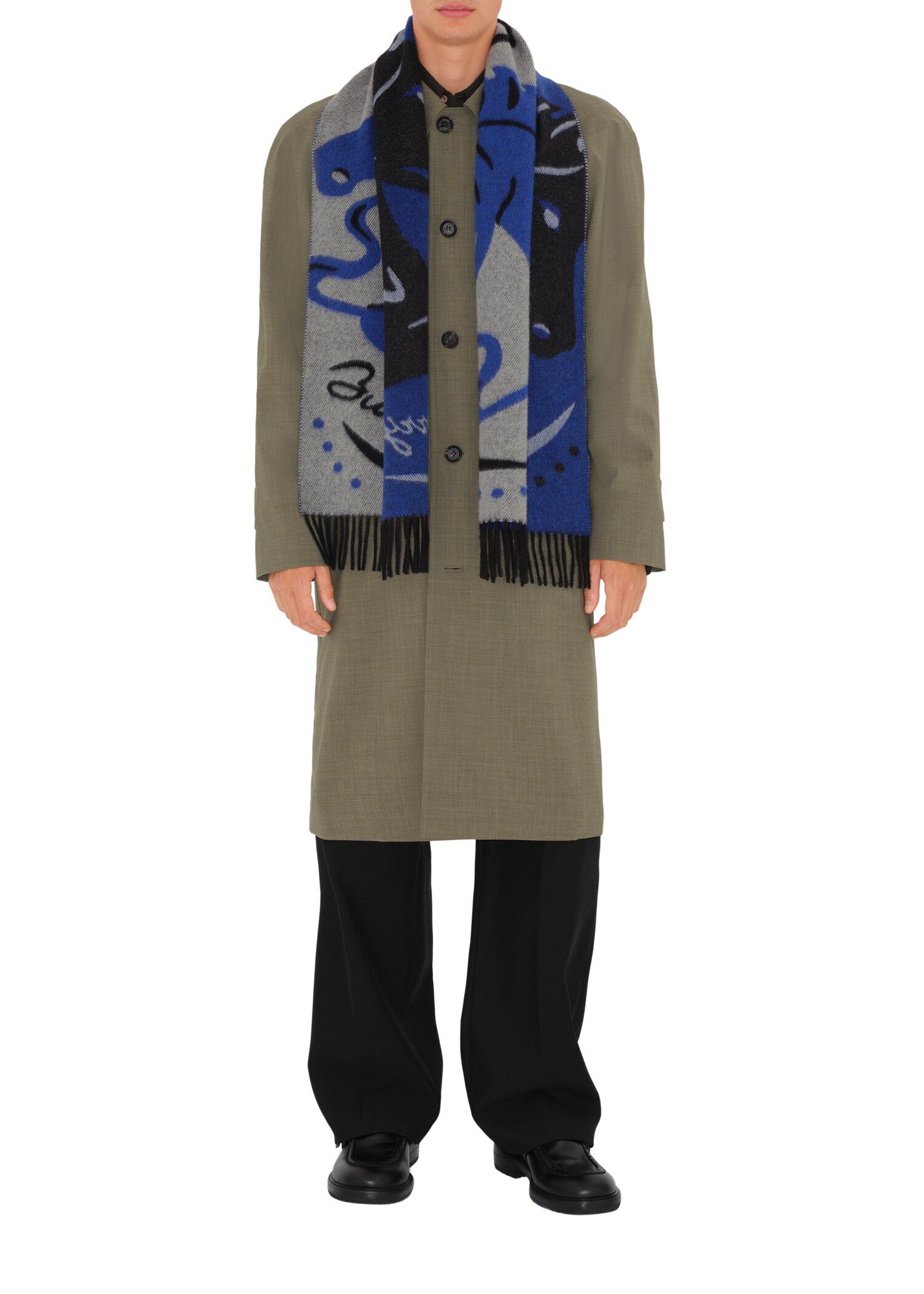 Burberry Mirrored Horse Cashmere Scarf Hats & Scarves | Heathrow