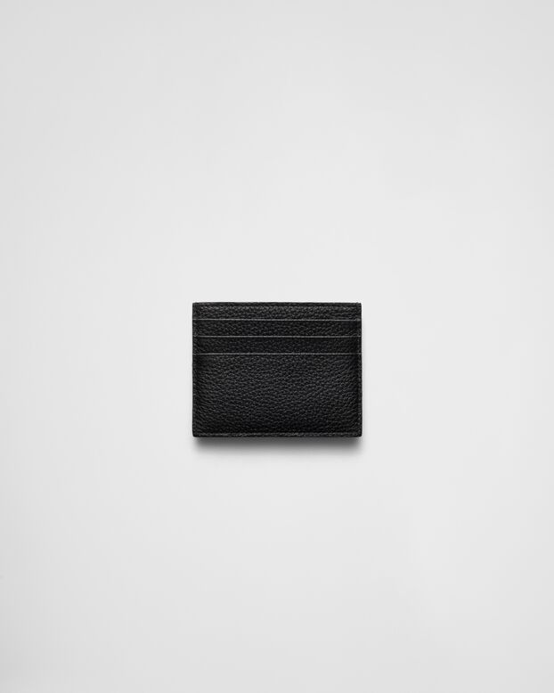 Leather card holder, , hi-res