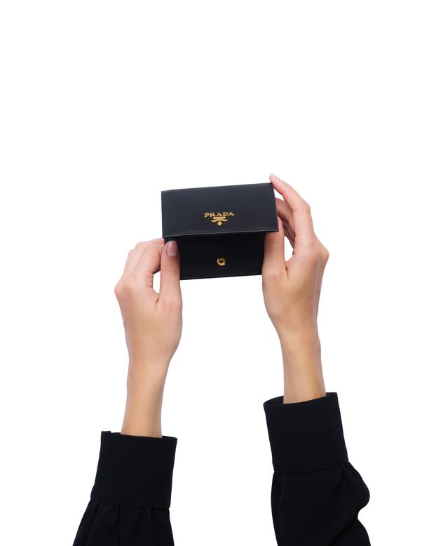 Small Saffiano Leather Wallet, , hi-res