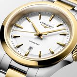 Conquest Quartz 30mm Ladies Watch Bi-Colour White, , hi-res