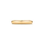 Tiffany Forever Wedding Band Ring in Yellow Gold, 3 mm Wide - Size 8 1/2