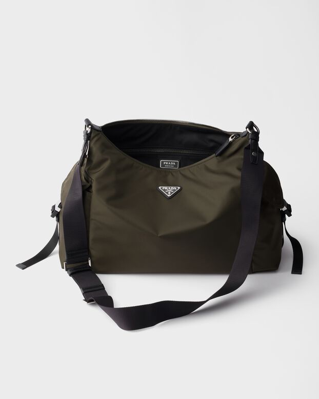 Prada Explore Re-Nylon and leather bag , , hi-res