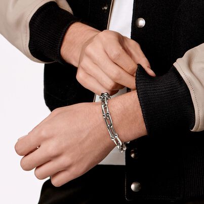 Tiffany City HardWear Link Bracelet in Silver, , hi-res