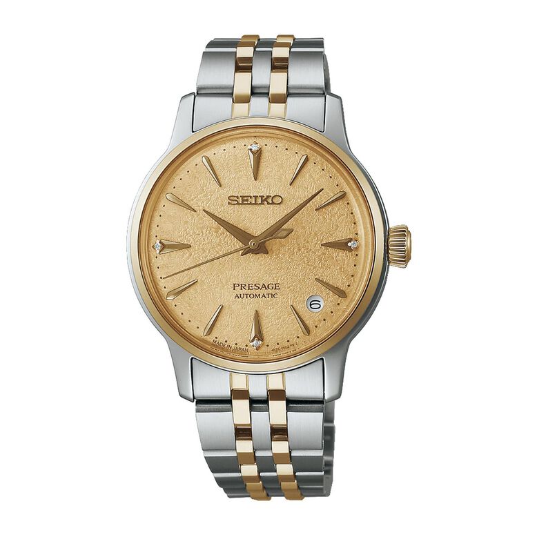 Presage 'Frozen Daiquiri' Diamond Cocktail Time 34mm Ladies Watch, , hi-res