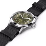 Khaki Field Auto 38mm Unisex Watch Green, , hi-res